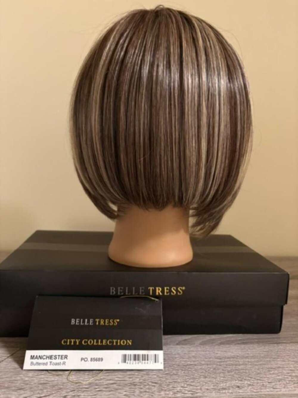 Belletress Manchester Synthetic HF Lace Front Wig Bob Buttered Toast R